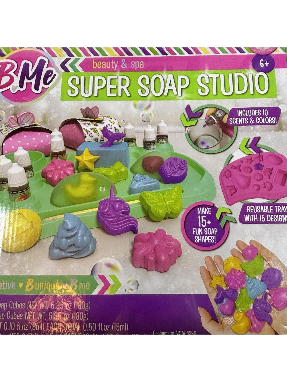 Super Soap Studio. Kids Or Adult Soap Making Kit. 15+ Fun Soap Shapes!! 5 Scents - Picture 4 of 7